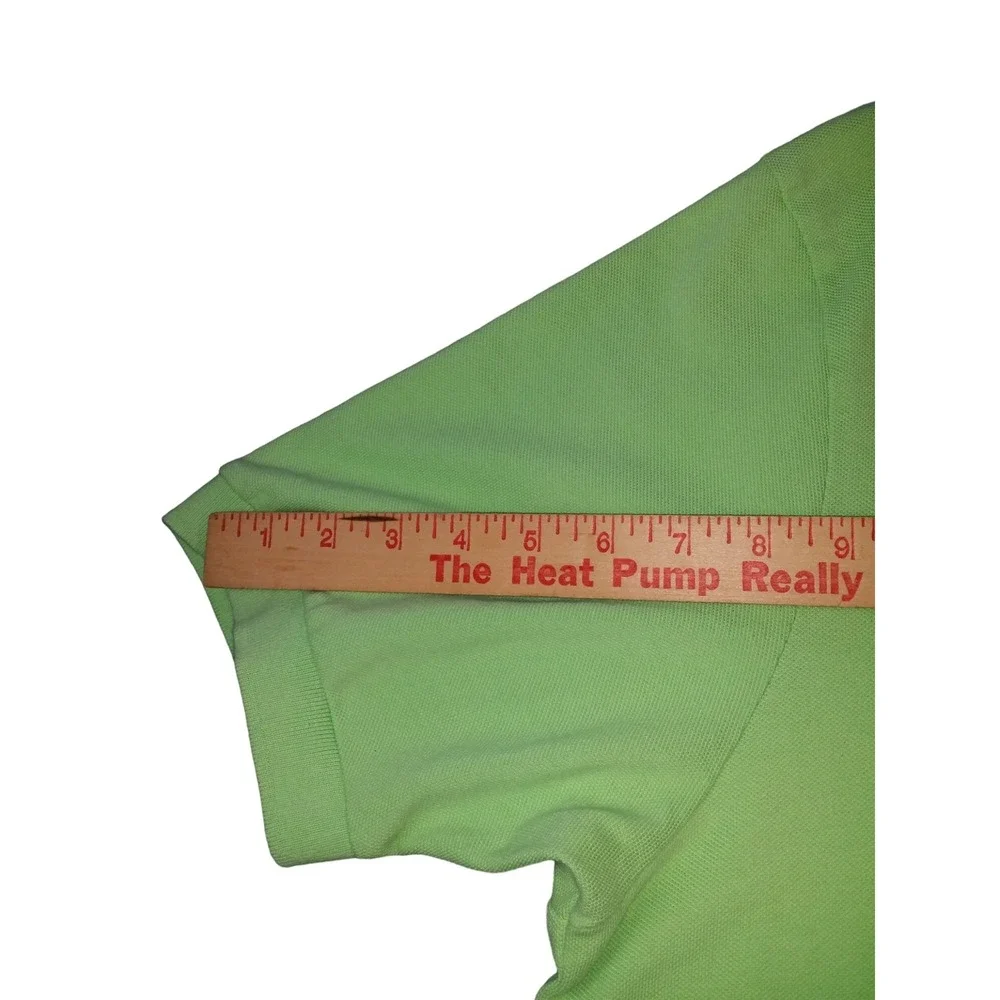Polo Ralph Lauren Shirt Mens XXL Lime Green Short Sleeve Casual Preppy Golf Pony